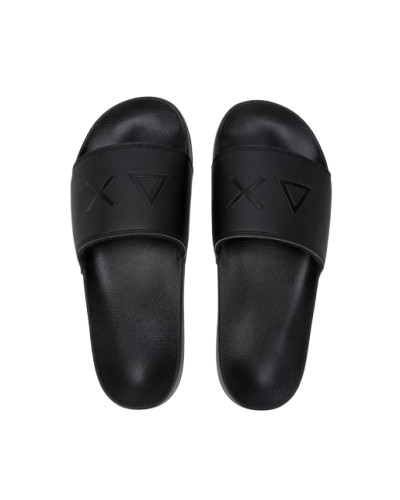 Slippers logo Sun68 11 nero uomo US26SU32 X36110