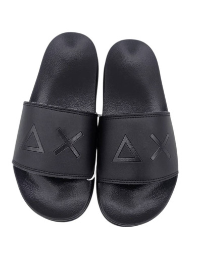 Slippers logo Sun68 11 nero uomo US26SU32 X36110