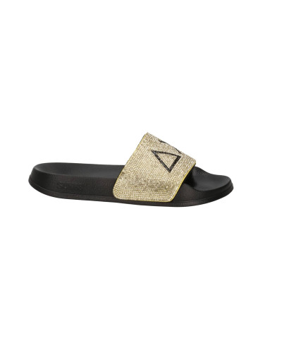 Slippers strass beach donna Sun68 1143 nero/oro DS26SU26 X36211