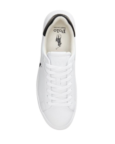 Sneaker Polo Ralph Lauren Rlite Court in pelle white US26PO01 809974097002