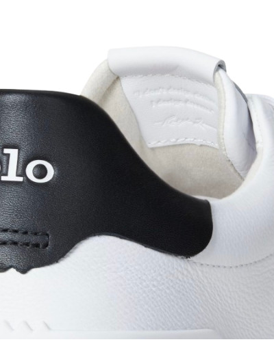 Sneaker Polo Ralph Lauren Rlite Court in pelle white US26PO01 809974097002