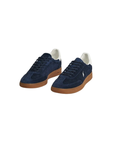 Sneaker Polo Ralph Lauren Bedford in pelle scamosciata navy blu/bianco US26PO05 809978008001
