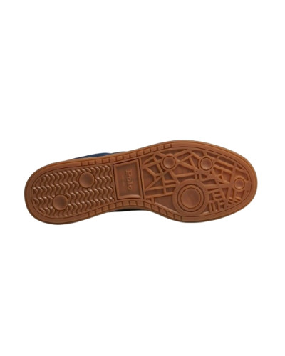 Sneaker Polo Ralph Lauren Bedford in pelle scamosciata navy blu/bianco US26PO05 809978008001