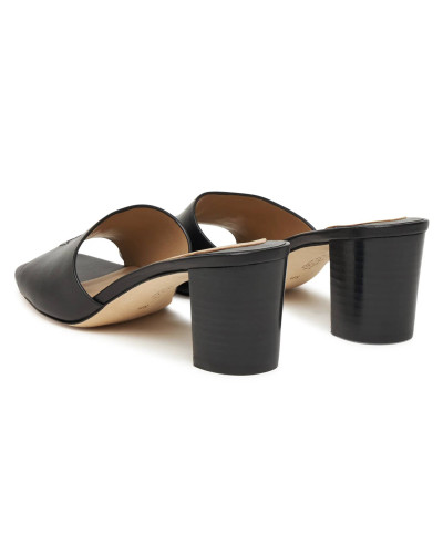 Sandalo Lauren Ralph Lauren Everley TC 60 in vitello nero DS26RL06 802974364001