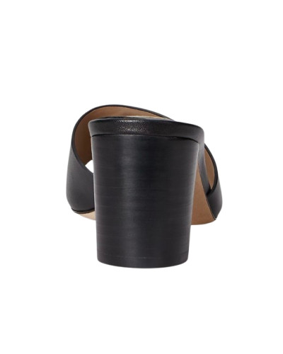 Sandalo Lauren Ralph Lauren Everley TC 60 in vitello nero DS26RL06 802974364001