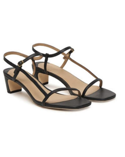 Sandalo Lauren Ralph Lauren Lainee TC 45 in pelle nero DS26RL10 802P00097001