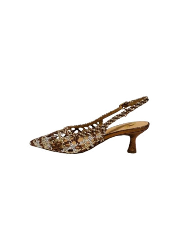 Scarpe donna sandalo Gold&gold bronzo/silver/oro DS26GG34 GD246