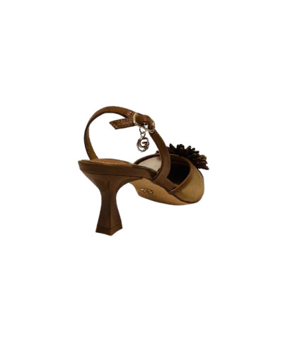 Scarpe donna Gold&gold décolleté tallone aperto tc 60 camel DS26GG42 GP1000