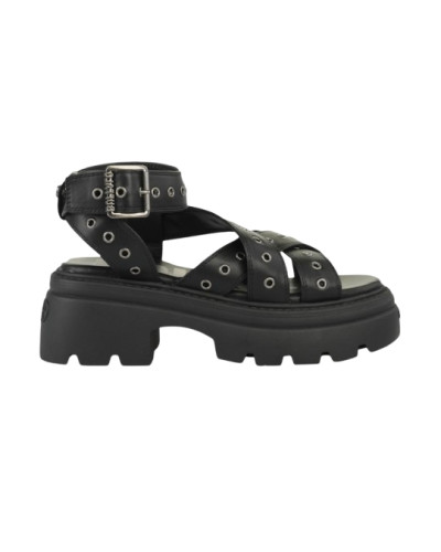 Sandalo donna Buffalo Vega MSS Riv nero DS26BF06 BN1602360