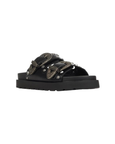 Sandalo donna slippers Buffalo Raya Ari West black DS26BF08 BN1602338