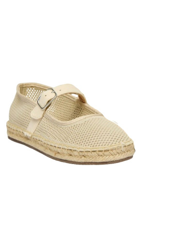 Scarpe donna EMU ballerina espadrillas Tess beige DS26EM03 W13275