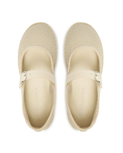 Scarpe donna EMU ballerina espadrillas Tess beige DS26EM03 W13275