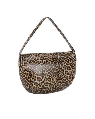 Borsa donna hobo Braccialini in pelle Ariel leopard BS26BR17 B19032