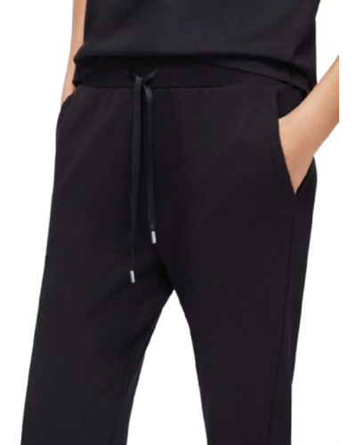 Pantalone Liu Jo donna in felpa lungo nero ES26LJ01 TA6031 FS090 22222