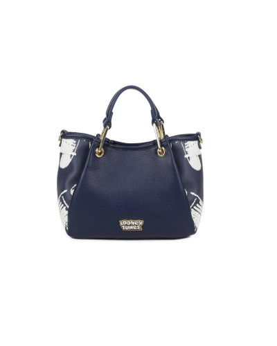 Borsa a mano/tracolla Braccialini Amy Looney tunes blu BS26BR27 LT265