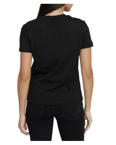 T-shirt donna Versace Jeans Couture nero ES25VE11 78HAHS04