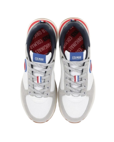 Sneaker uomo Colmar Travis Originals 014 white/red/navy US26CO02