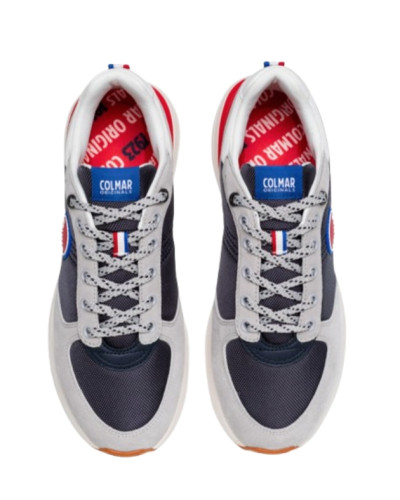 Sneaker uomo Colmar Travis Originals 015 navy/red/white US26CO10