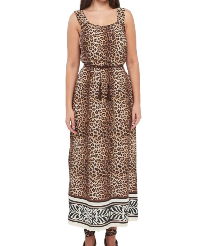 Abito donna Liu Jo stampa animalier ES26LJ53 VA6049 TS123 V9789