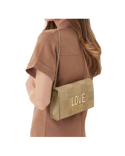 Borsa donna Love Moschino a spalla/tracolla sabbia B26MO91 JC4127PP0NKB110A
