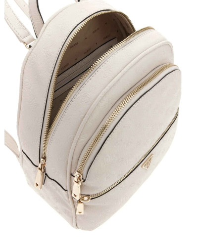 Borsa donna Guess zaino Manhattan II backpack stone logo BS26GU201 PD711833