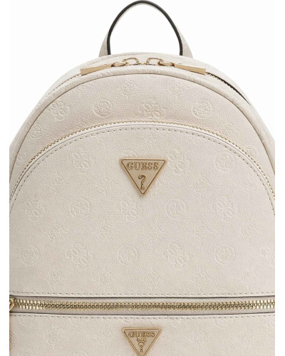 Borsa donna Guess zaino Manhattan II backpack stone logo BS26GU201 PD711833