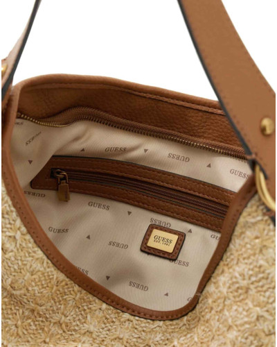 Borsa donna Guess a mano/spalla Camden natural cognac BS26GU203 RB930818