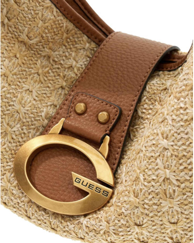 Borsa donna Guess a mano/spalla Camden natural cognac BS26GU203 RB930818