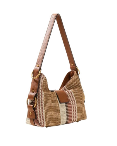 Borsa donna Guess a mano/spalla Camden mini cognac multicolor BS26GU205 AB930872