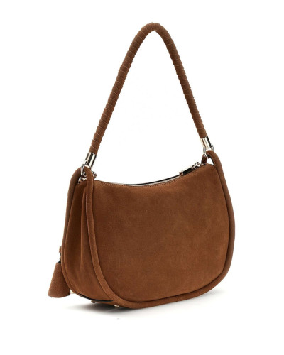 Borsa donna Guess Danya hobo scanosciata cognac BS26GU212 SG991801