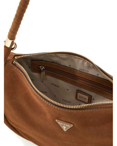 Borsa donna Guess Danya hobo scanosciata cognac BS26GU212 SG991801