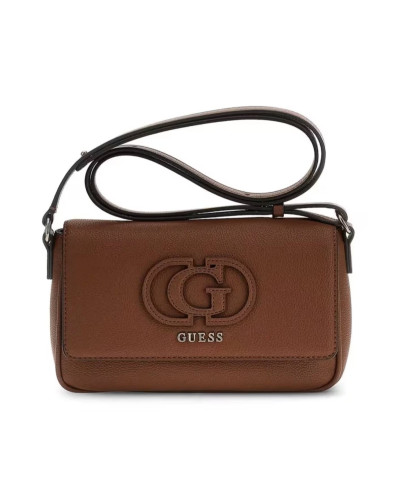 Borsa donna Guess a spalla Isola cognac BS26GU217 BG990521
