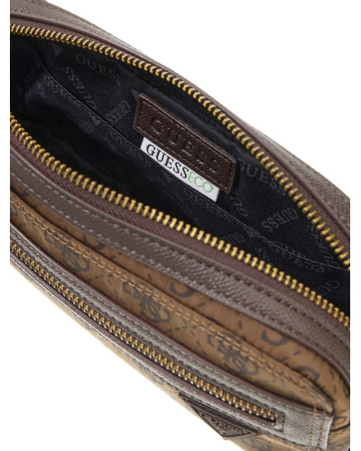 Borsa uomo Guess pochette Berlino marrone UBS26GU30 HMBENPP6250