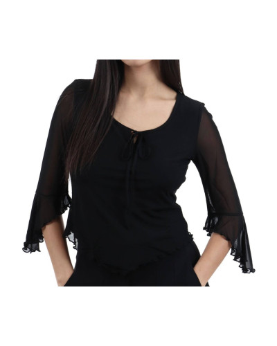 Top donna Guess maglia nera ES26GU86 W6GP16K2944 JBLK