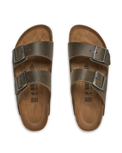 Sandalo unisex Birkenstock Arizona BS faded khaki US25BI05 1027039