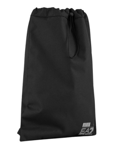 Zaino a sacca uomo EA7 Emporio Armani black/ white logo UBS25EA02 245085 CC940 02021