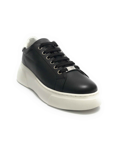Scarpe donna Liu-Jo sneaker Andie 718 in pelle black DS24LJ26 4A4717 P0062