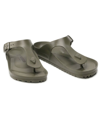 Sandalo unisex Birkenstock Gizeh Eva khaki US26BI07 1019143