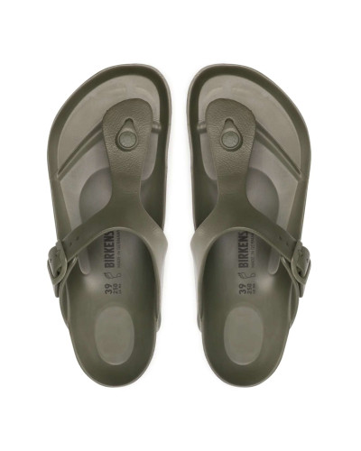 Sandalo unisex Birkenstock Gizeh Eva khaki US26BI07 1019143