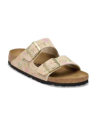 Sandalo donna Birkenstock Arizona Sandcastle flower DS26BI18 1031736