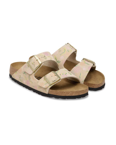Sandalo donna Birkenstock Arizona Sandcastle flower DS26BI18 1031736