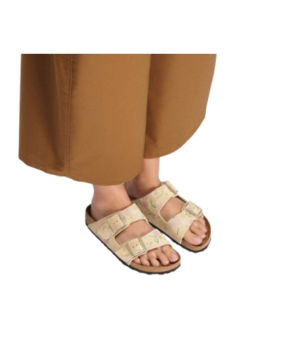 Sandalo donna Birkenstock Arizona Sandcastle flower DS26BI18 1031736
