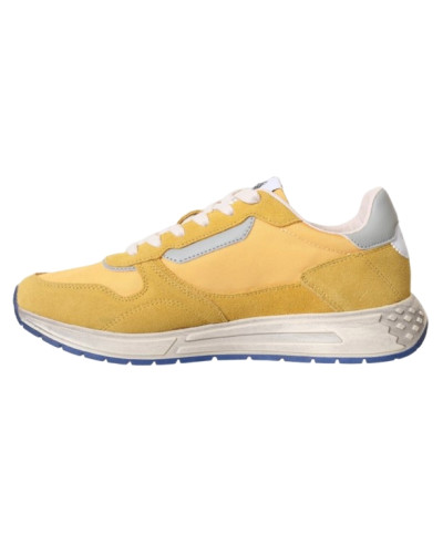 Scarpe U.S. Polo sneaker running Seneka004A in ecopelle scamosciata/tessuto/pelle yellow US26UP13