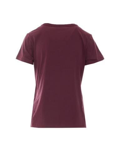 T-shirt donna Liu Jo red aubergine E27LJ06 TF6240 JS923 L9305