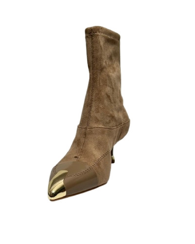 Stivaletto donna Liu-Jo ankle boot Deva 19 TC 50 havane D27LJ08 SF6009 TX562 S3448