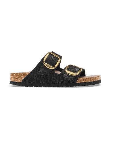 Sandalo donna Birkenstock Arizona Big Buckle python black DS26BI20 1032881