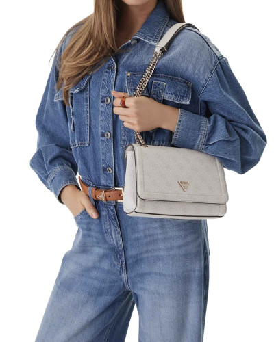 Borsa donna Guess Noelle II bone multilogo B27GU05 BG967221