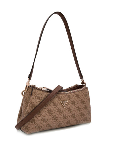 Borsa Guess tracolla Noelle II mini shoulder xbody latte logo brown B27GU07 BG967273