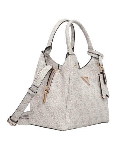 Borsa donna Guess Meridian II bone logo B27GU23 SG697405