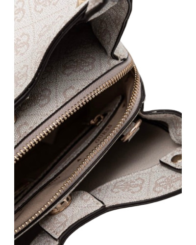 Borsa donna Guess Meridian II bone logo B27GU23 SG697405